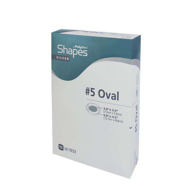 PolyMem Shapes (oval) - silber