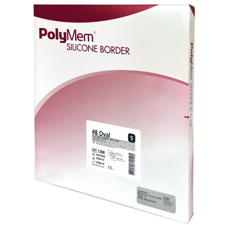 PolyMem Silicone Border - silber