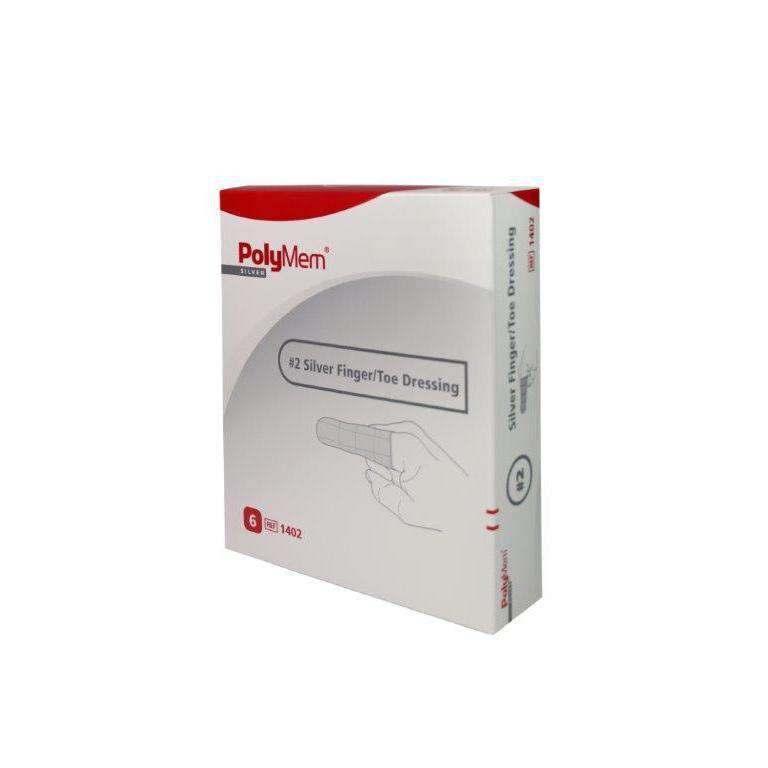 PolyMem Finger/Zehen - silber