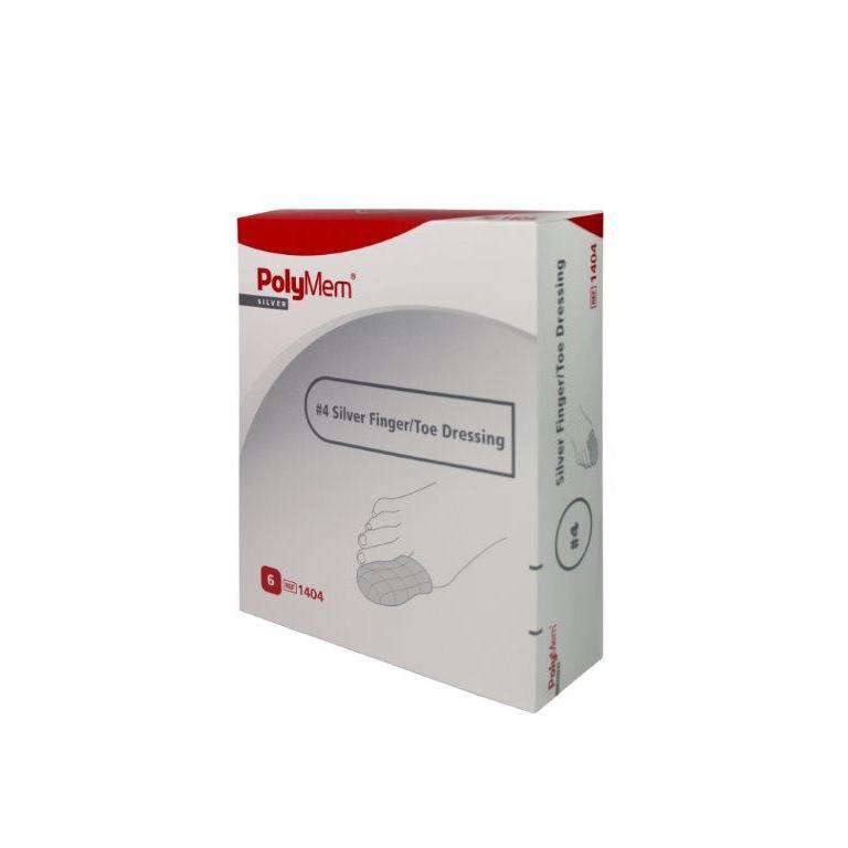 PolyMem Finger/Zehen - silber