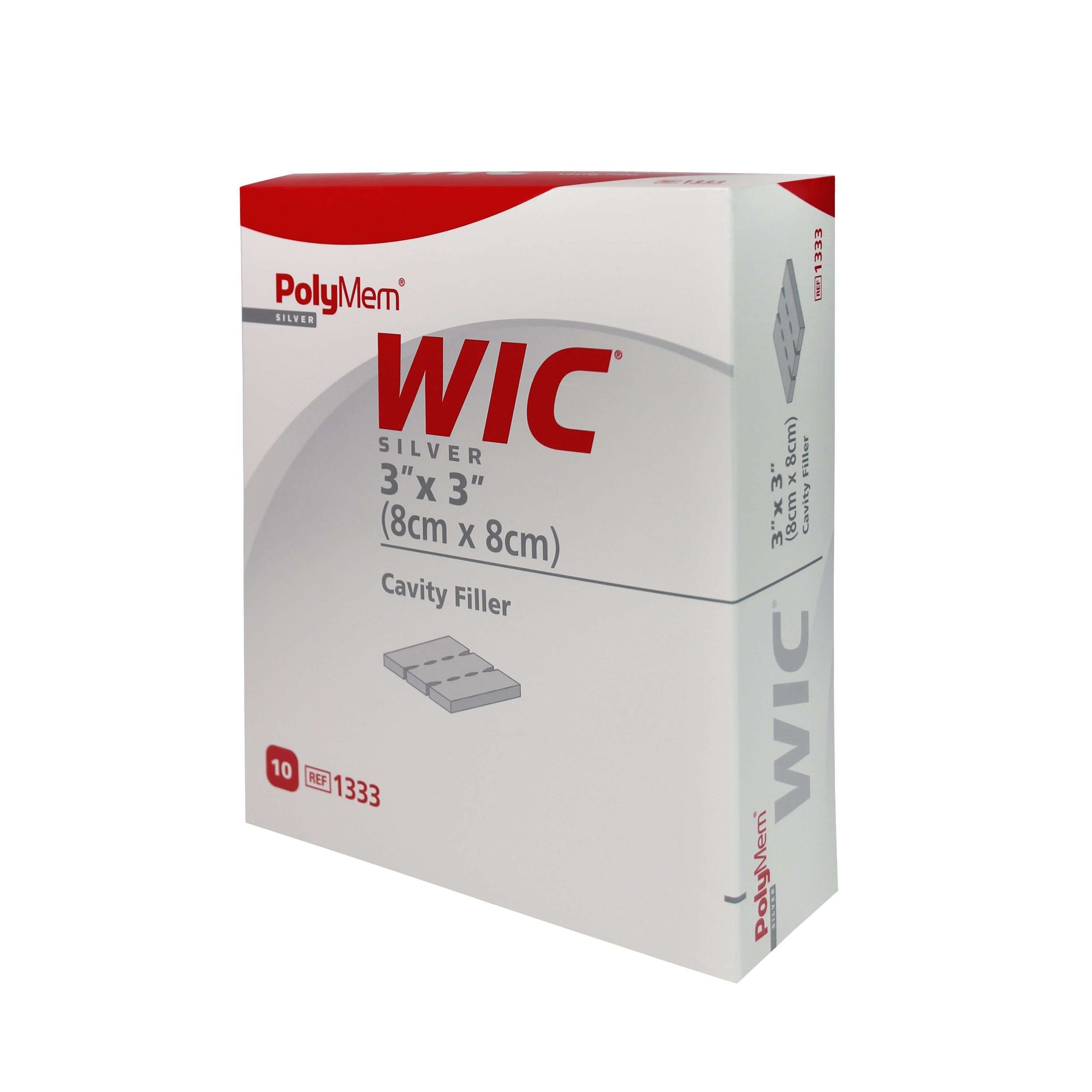 PolyMem Wic (Füllpad) - silber