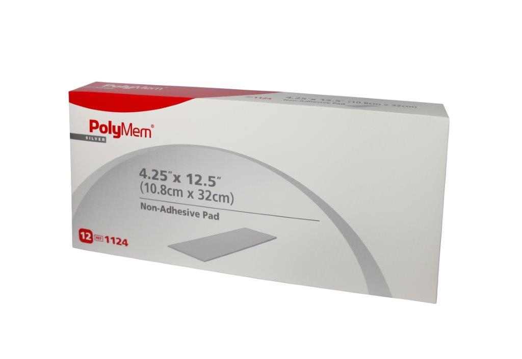 PolyMem Wundpad (non adhesive) - silber